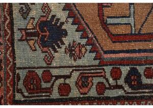 Tappeto Antik Stilizzato Rosso Mattone Azzurro 109x190 Cm