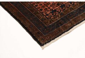 Tappeto Antik Stilizzato Rosso Ruggine Blu Notte 140x212 Cm