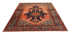 Tappeto Antik Stilizzato Salmone Blu 175x185 Cm