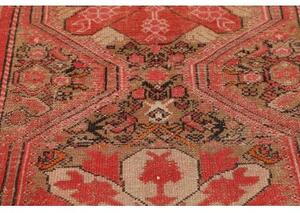 Tappeto Antik Stilizzato Rosso Blu Scuro Corsia 103x480 Cm