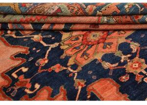 Tappeto Antik Stilizzato Salmone Blu 175x185 Cm