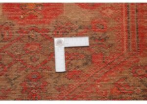 Tappeto Antik Stilizzato Rosso Blu Scuro Corsia 103x480 Cm