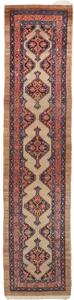 Tappeto Antik Geometrico Beige Rosso Mattone Corsia 88x380 Cm