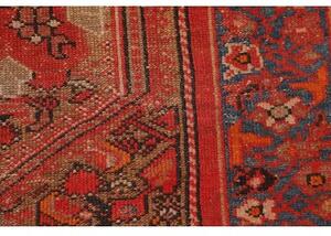 Tappeto Antik Stilizzato Rosso Blu Scuro Corsia 103x480 Cm
