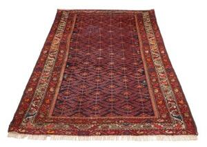 Tappeto Antik Stilizzato Blu Scuro Rosso Mattone 114x200 Cm