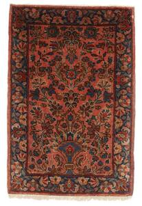 Tappeto Antik Floreale Rosso Mattone Blu Scuro 60x90 Cm