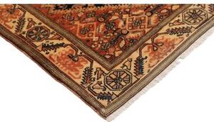 Tappeto Antik Stilizzato Blu Scuro Rosso Ruggine 165x180 Cm
