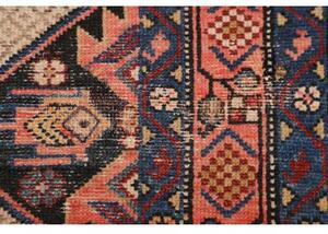 Tappeto Antik Geometrico Beige Rosso Mattone Corsia 88x380 Cm
