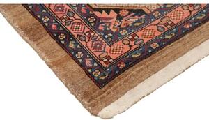 Tappeto Antik Geometrico Beige Rosso Mattone Corsia 88x380 Cm