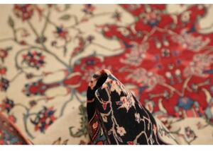 Tappeto Antik Stilizzato Avorio Rosso 142x208 Cm