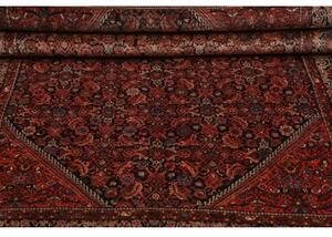 Tappeto Antik Stilizzato Rosso Ruggine Blu Scuro 140x204 Cm