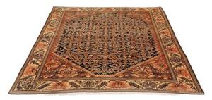 Tappeto Antik Stilizzato Blu Scuro Rosso Ruggine 165x180 Cm
