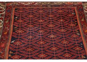 Tappeto Antik Stilizzato Blu Scuro Rosso Mattone 114x200 Cm