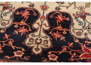 Tappeto Antik Stilizzato Avorio Rosso 142x208 Cm