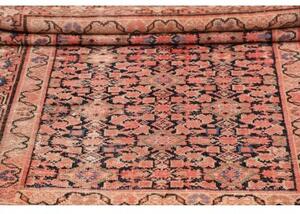 Tappeto Antik Stilizzato Rosa Antico Blu Scuro 117x150 Cm