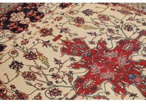 Tappeto Antik Stilizzato Avorio Rosso 142x208 Cm