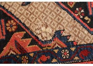 Tappeto Antik Geometrico Beige Rosso Mattone Corsia 88x380 Cm