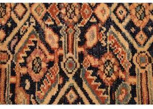 Tappeto Antik Stilizzato Blu Scuro Rosso Ruggine 165x180 Cm