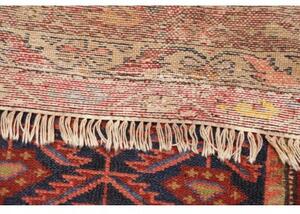 Tappeto Antik Stilizzato Blu Scuro Rosso Mattone 114x200 Cm