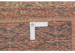 Tappeto Antik Stilizzato Blu Scuro Rosso Mattone 114x200 Cm