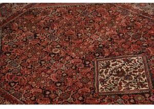 Tappeto Antik Stilizzato Rosso Ruggine Blu Scuro 140x204 Cm