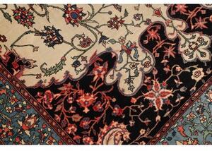 Tappeto Antik Stilizzato Avorio Rosso 142x208 Cm