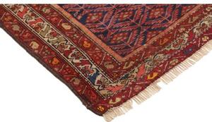 Tappeto Antik Stilizzato Blu Scuro Rosso Mattone 114x200 Cm