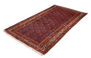 Tappeto Antik Stilizzato Blu Scuro Rosso Mattone 114x200 Cm