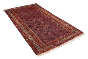 Tappeto Antik Stilizzato Blu Scuro Rosso Mattone 114x200 Cm