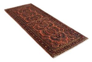 Tappeto Antik Stilizzato Rosso Corallo Blu Scuro 80x193 Cm