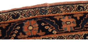 Tappeto Antik Stilizzato Terracotta Blu Scuro Corsia 70x200 Cm