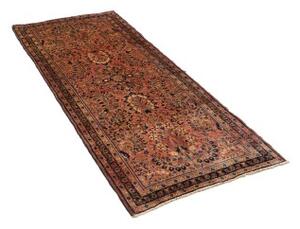 Tappeto Antik Floreale Rosso Mattone Blu Scuro 78x183 Cm