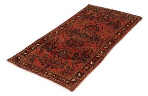 Tappeto Antik Floreale Rosso Mattone Blu Scuro 76x152 Cm