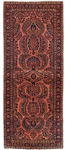 Tappeto Antik Stilizzato Rosso Corallo Blu Scuro 80x193 Cm