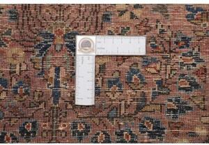 Tappeto Antik Floreale Rosso Mattone Blu Scuro 78x183 Cm
