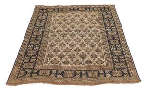 Tappeto Antik Stilizzato Beige Blu 110x135 Cm