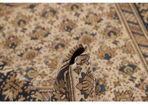 Tappeto Antik Stilizzato Beige Blu 110x135 Cm