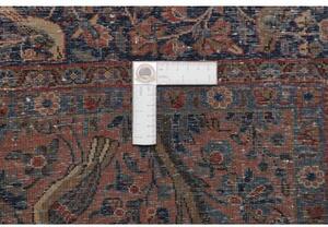 Tappeto Antik Figurativo Rosso Mattone Blu Notte 122x220 Cm