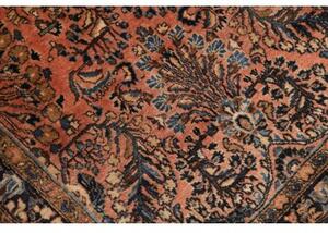 Tappeto Antik Stilizzato Ruggine Blu Scuro 80x190 Cm