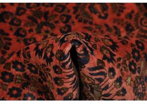 Tappeto Antik Stilizzato Rosso Mattone Blu Scuro 100x140 Cm