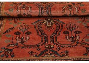 Tappeto Antik Floreale Rosso Mattone Blu Scuro 100x145 Cm