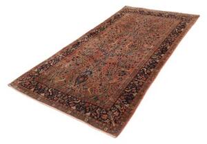 Tappeto Antik Figurativo Rosso Mattone Blu Notte 122x220 Cm