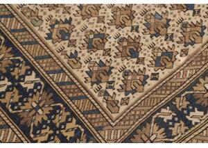 Tappeto Antik Stilizzato Beige Blu 110x135 Cm