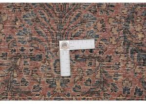 Tappeto Antik Stilizzato Ruggine Blu Scuro 80x190 Cm