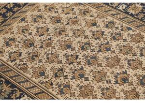 Tappeto Antik Stilizzato Beige Blu 110x135 Cm