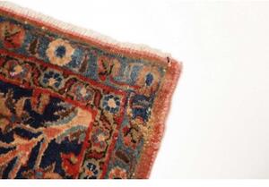 Tappeto Antik Figurativo Rosso Mattone Blu Notte 122x220 Cm