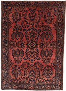 Tappeto Antik Stilizzato Rosso Mattone Blu Scuro 100x140 Cm