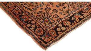 Tappeto Antik Stilizzato Terracotta Blu Scuro 110x155 Cm