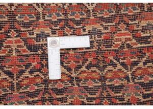 Tappeto Antik Stilizzato Blu Scuro Rosso Corsia 85x430 Cm
