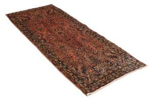 Tappeto Antik Stilizzato Ruggine Blu Scuro 80x190 Cm